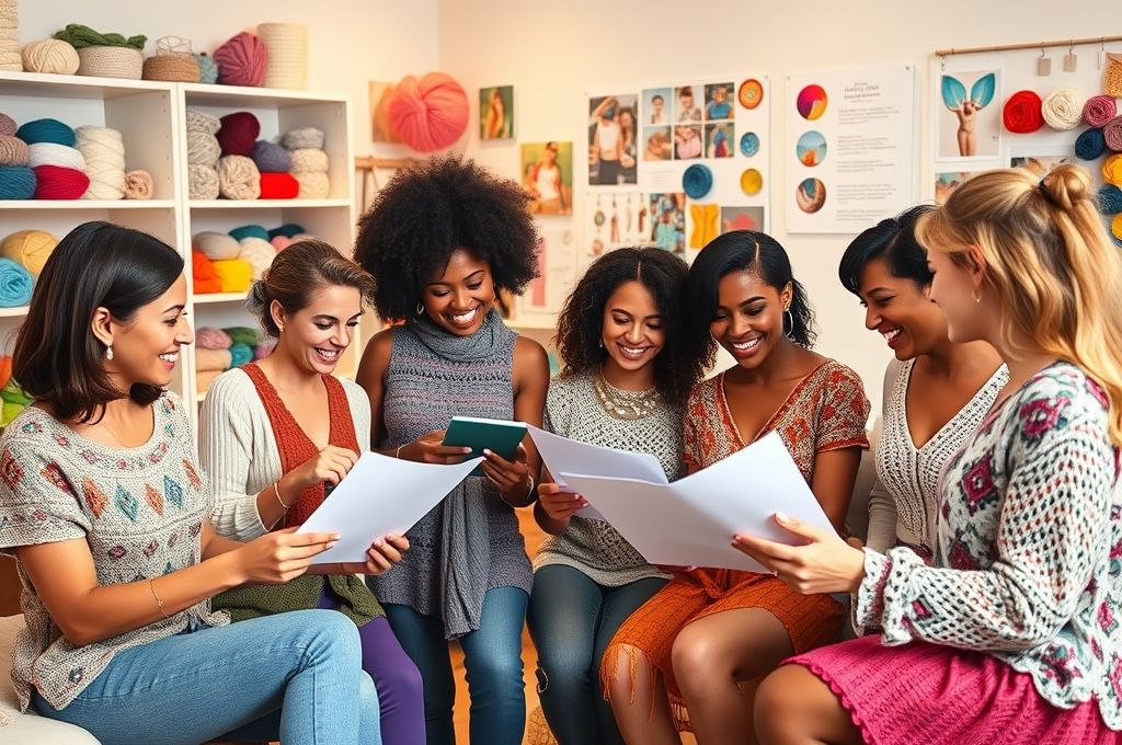 Collaborating with other crocheters and designers