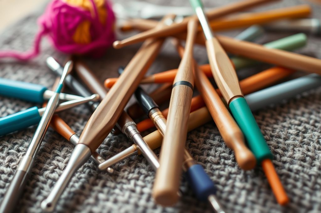 Hooked on Hooks A Guide to Crochet Hook Materials and Ergonomics