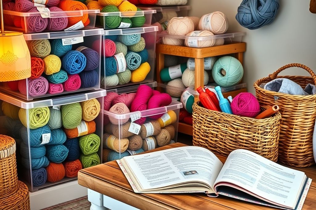 Storing Your Yarn Stash Tips for Organization