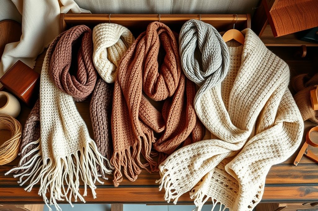 Stylish Crochet Wearables Scarves, Shawls, and Sweaters
