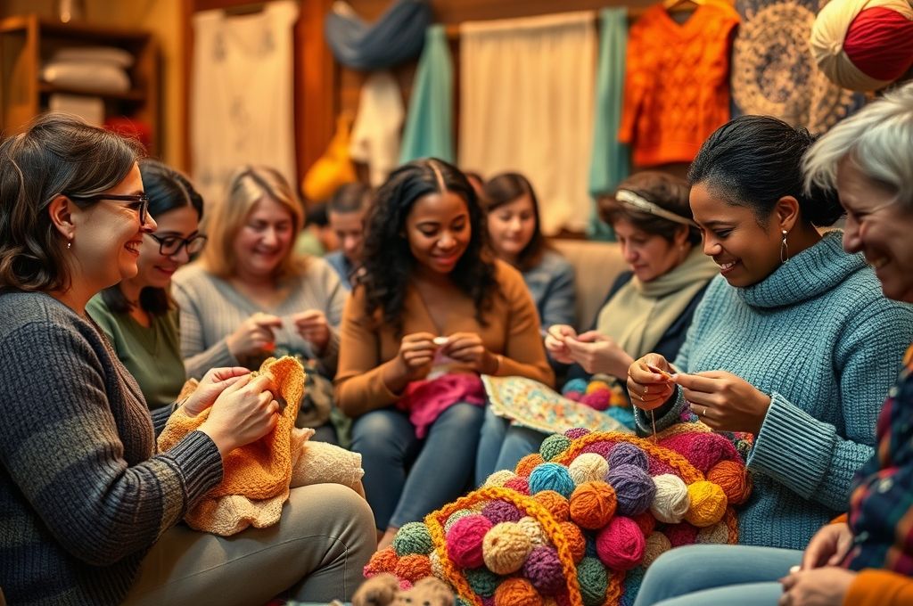 The Magic of In-Person Crochet Gatherings