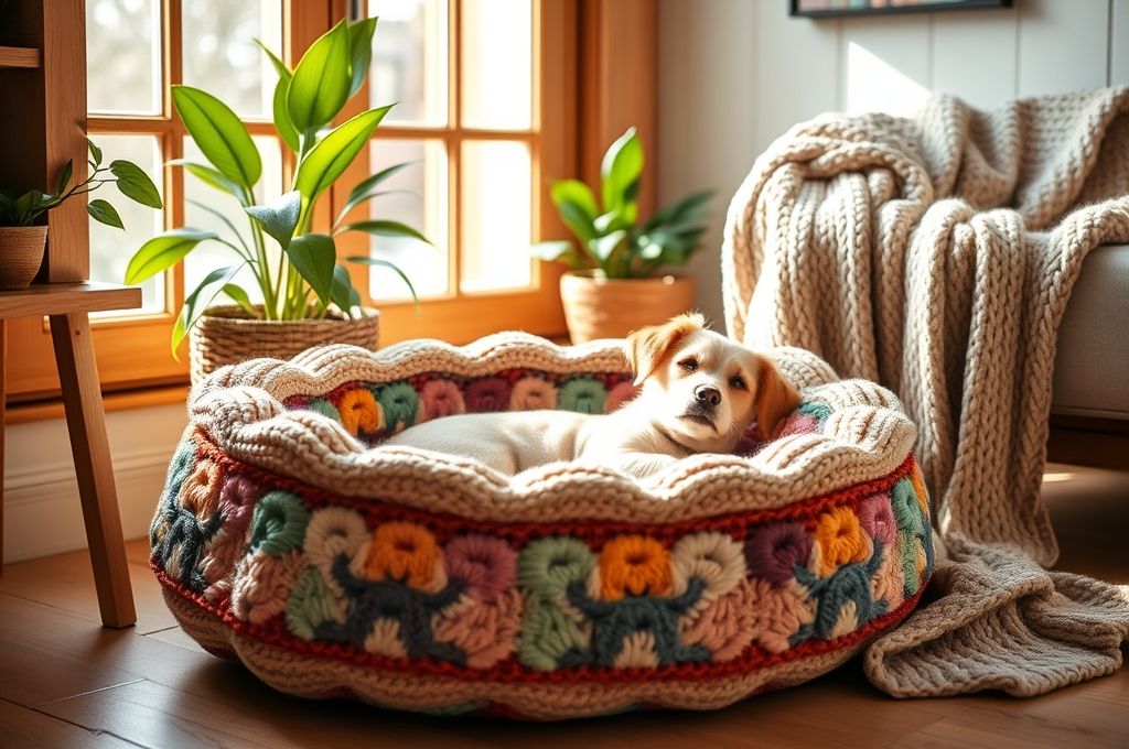 The benefits of handmade crochet pet beds comfort, safety, and style