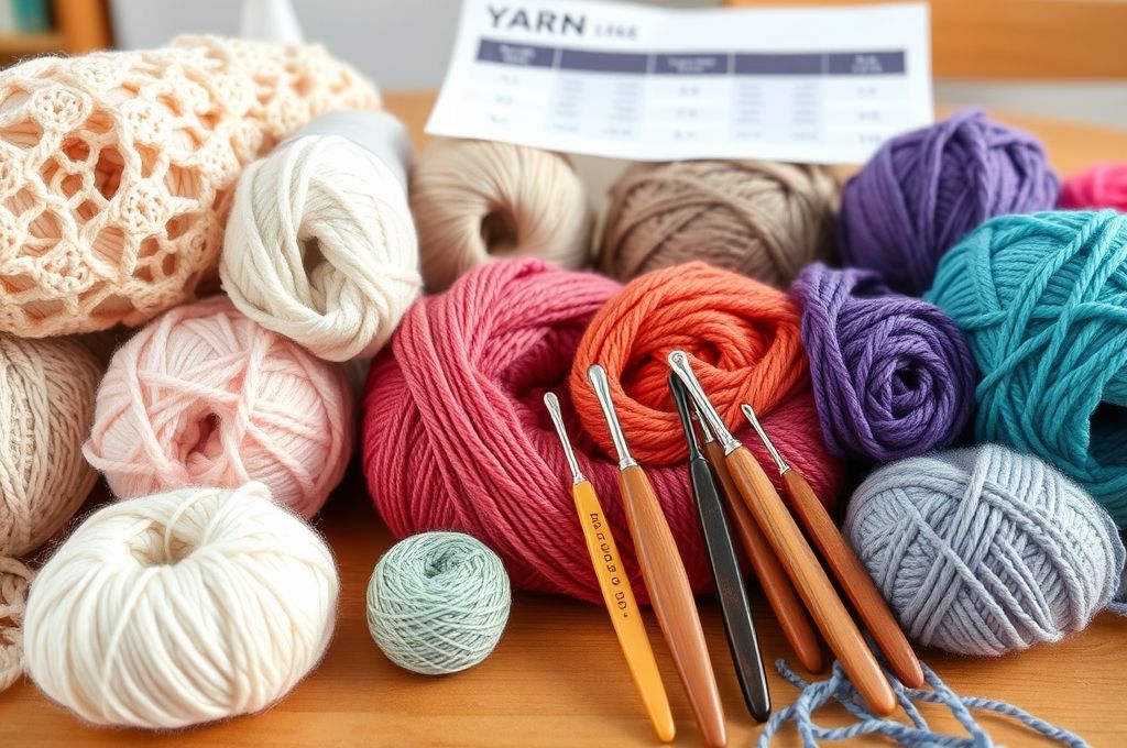 Understanding Yarn Weights and Hook Sizes in Crochet