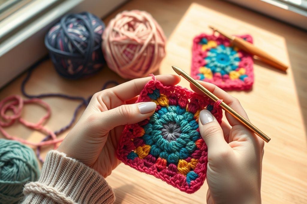 Your First Crochet Granny Square A Step-by-Step Tutorial