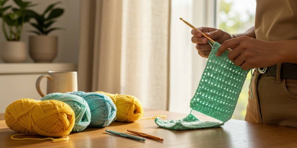 Getting Started: Tools, Yarn, and Your First Swatch