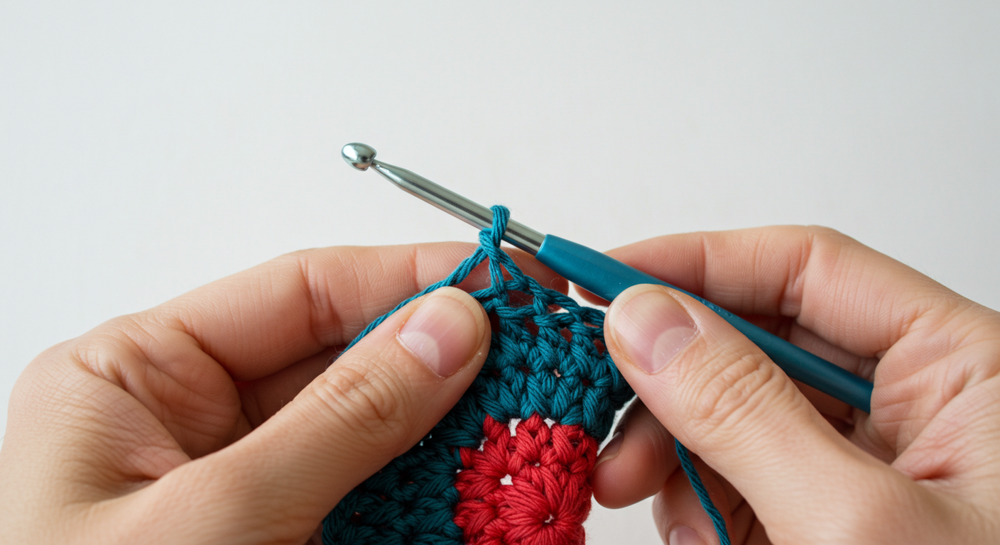 How to Hold Your Crochet Hook and Yarn Like a Pro
