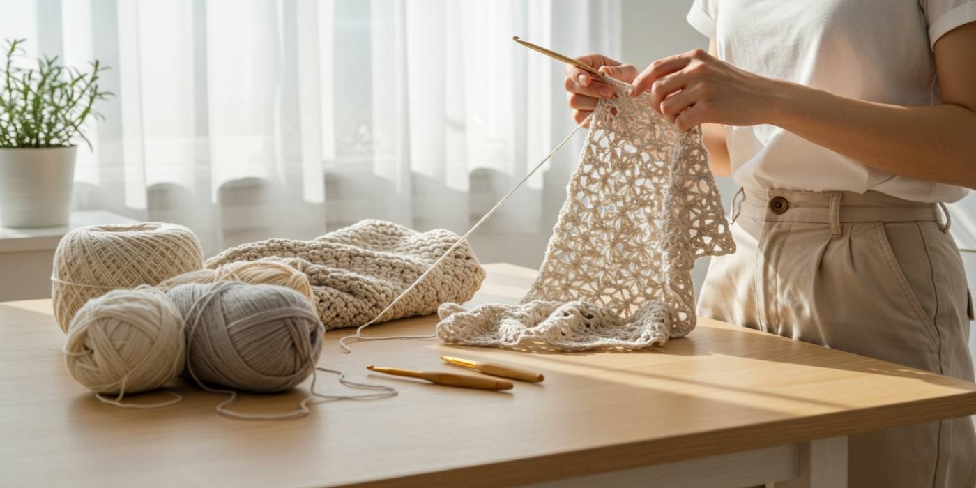Minimalist Crochet Projects: Clean Lines and Simple Beauty