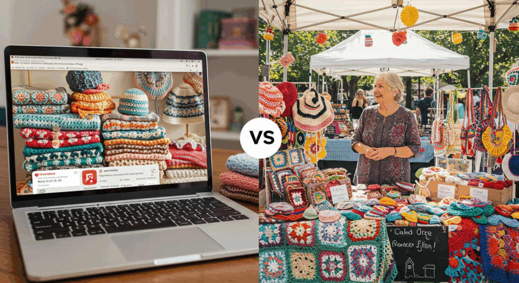 Selling Crochet on Etsy vs. Local Markets: Which is Best for You?