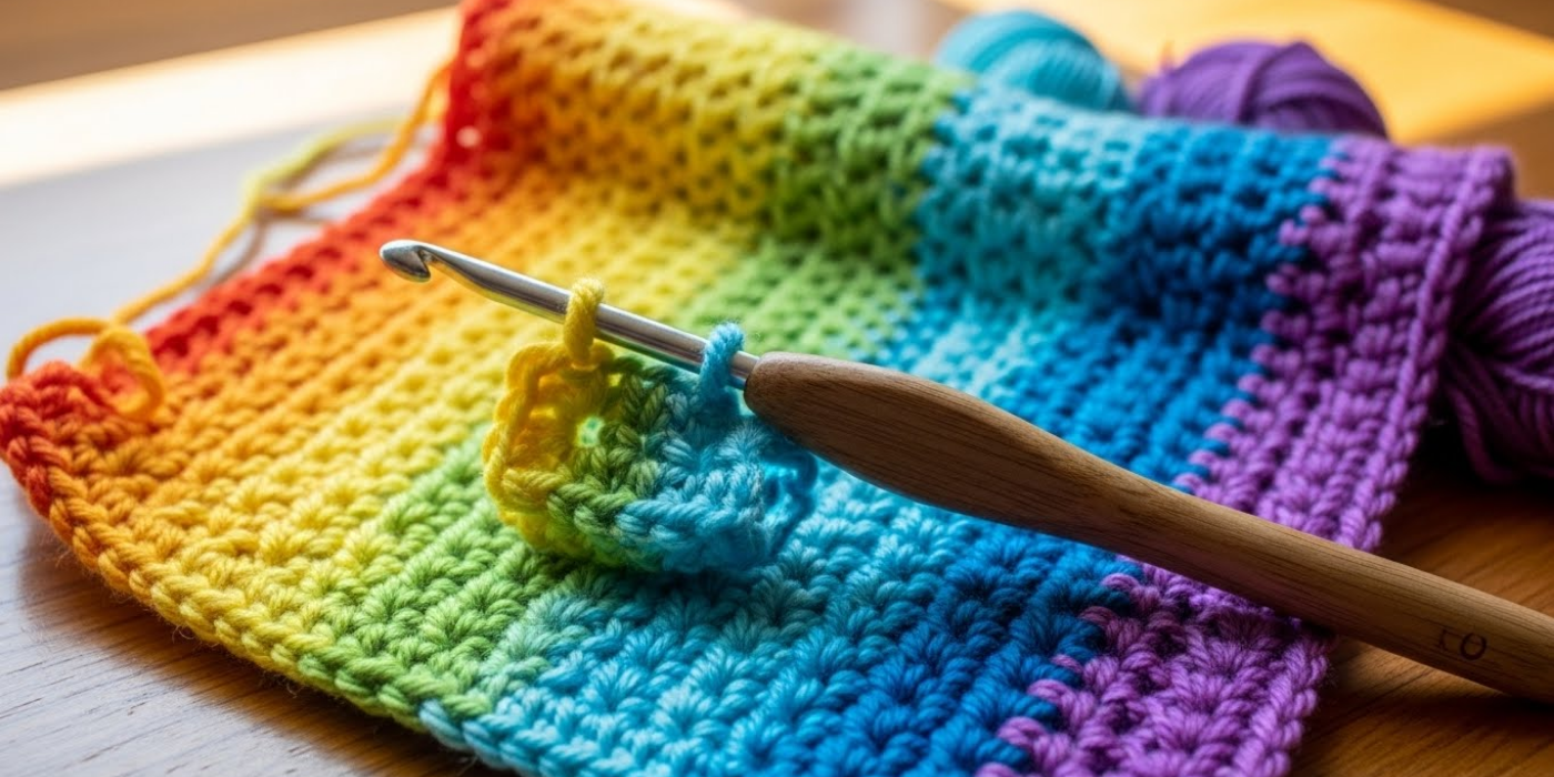 How to Change Colors in Crochet Without Visible Knots