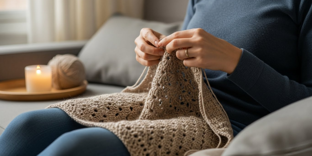 The Mindful Rhythm of Entrelac_ More Than Just a Stitch