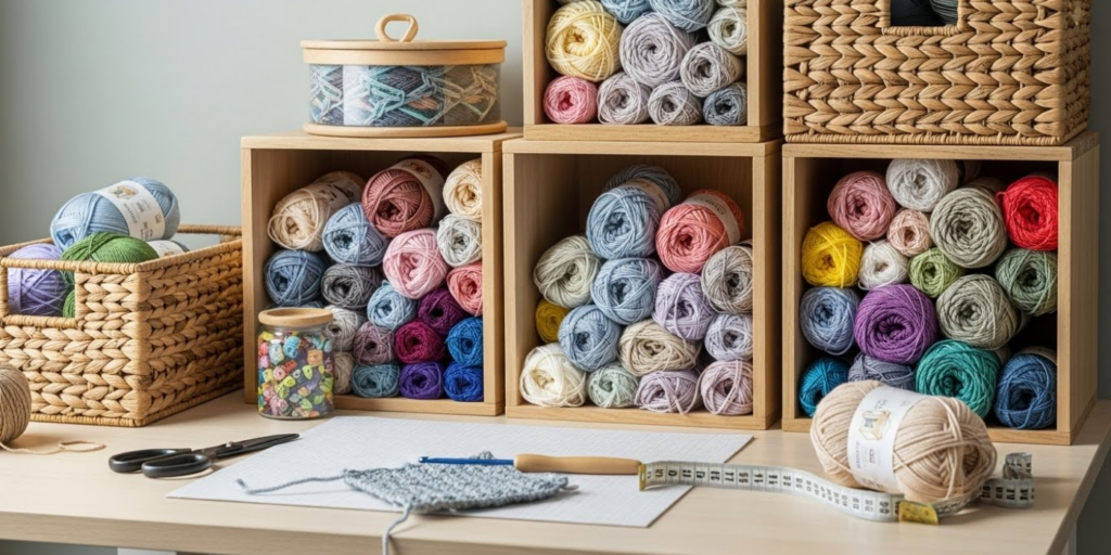 Why Yarn Storage in Small Spaces Is More Than Just Aesthetic