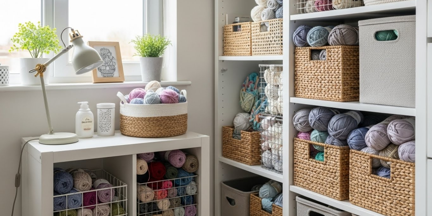 Yarn Storage Solutions for Small Spaces
